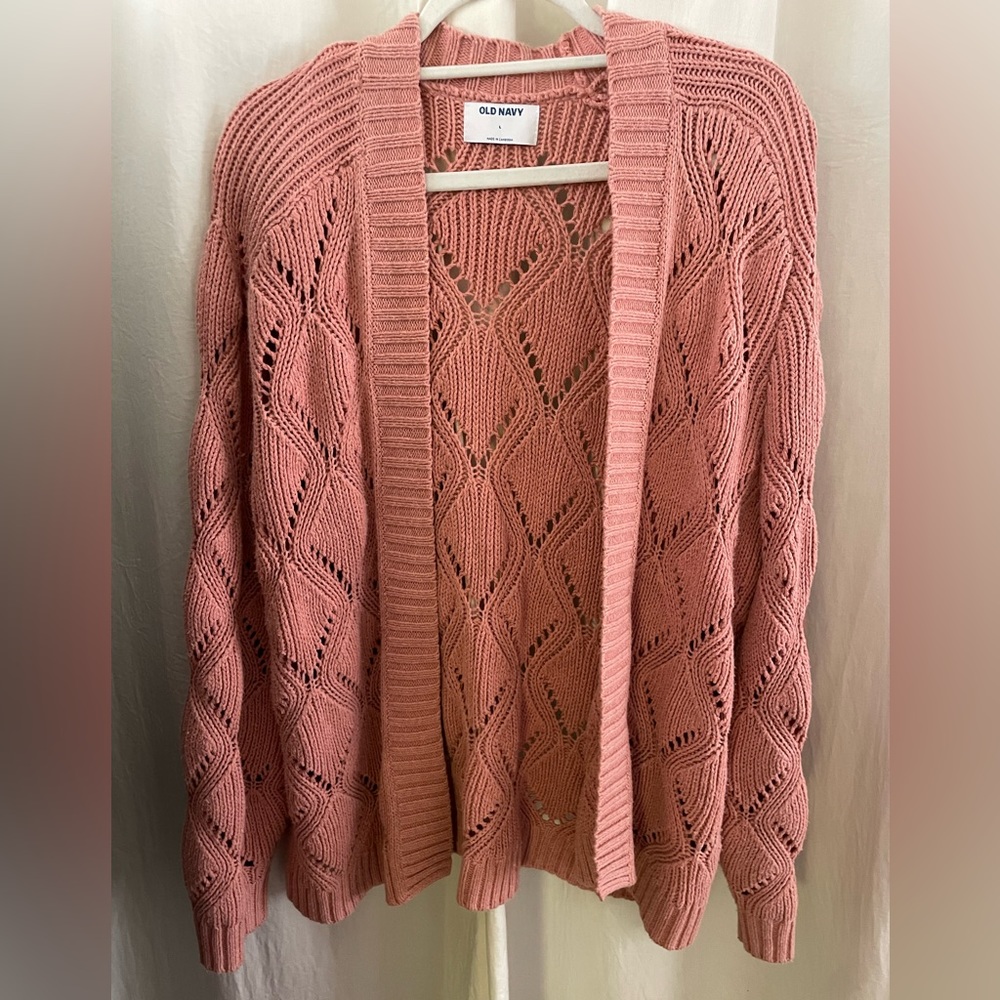 Oversized and cozy Old Navy cardigan
